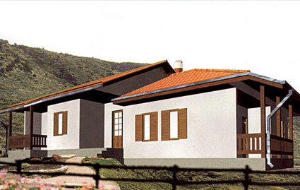 Montažne kuće Ivanjica tip 127