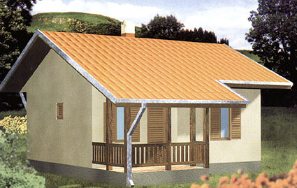 Montažne kuće Ivanjica tip 44b