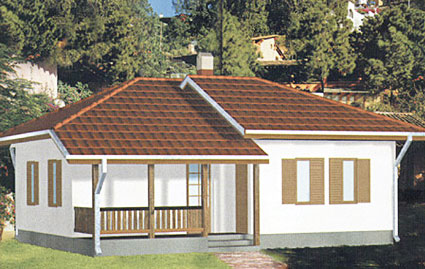 W projects montažna kuća tip 66